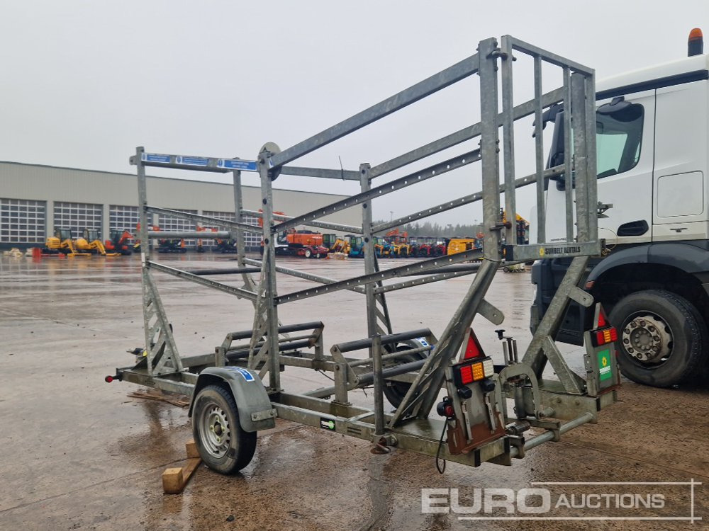 Pipe Reel Trailer - Plant trailer: picture 2 Pipe Reel Trailer - Plant trailer: picture 2