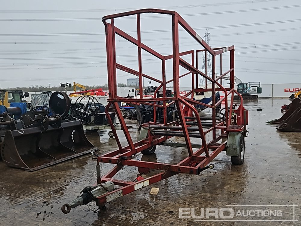Pipe To Site Trailers Single Axle Cable Reel Trailer - Plant trailer: picture 1 Pipe To Site Trailers Single Axle Cable Reel Trailer - Plant trailer: picture 1