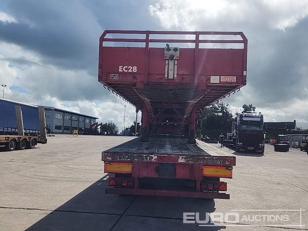SDC 42 & 40' Tri Axle Flat Trailer, BPW Axles (2 of) - Dropside/ Flatbed semi-trailer: picture 4 SDC 42 & 40' Tri Axle Flat Trailer, BPW Axles (2 of) - Dropside/ Flatbed semi-trailer: picture 4