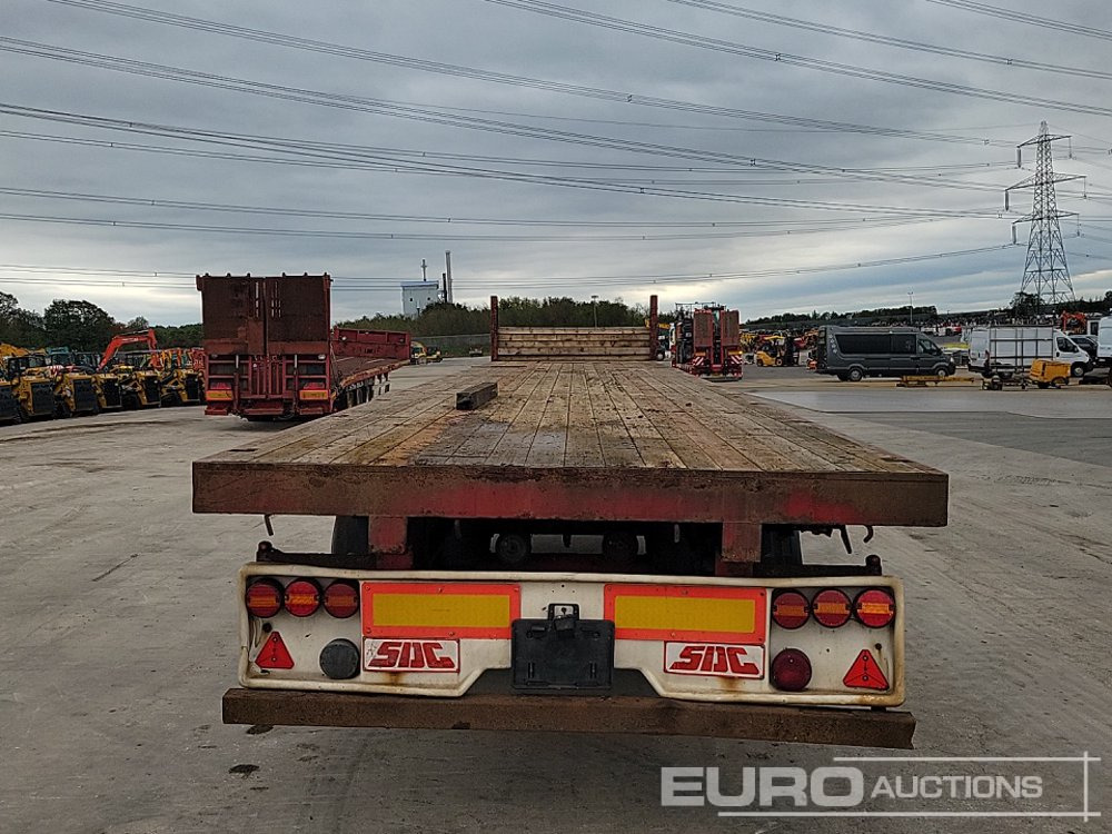 SDC Trailer Tri Axle Flatbed Trailer - Dropside/ Flatbed semi-trailer: picture 4 SDC Trailer Tri Axle Flatbed Trailer - Dropside/ Flatbed semi-trailer: picture 4