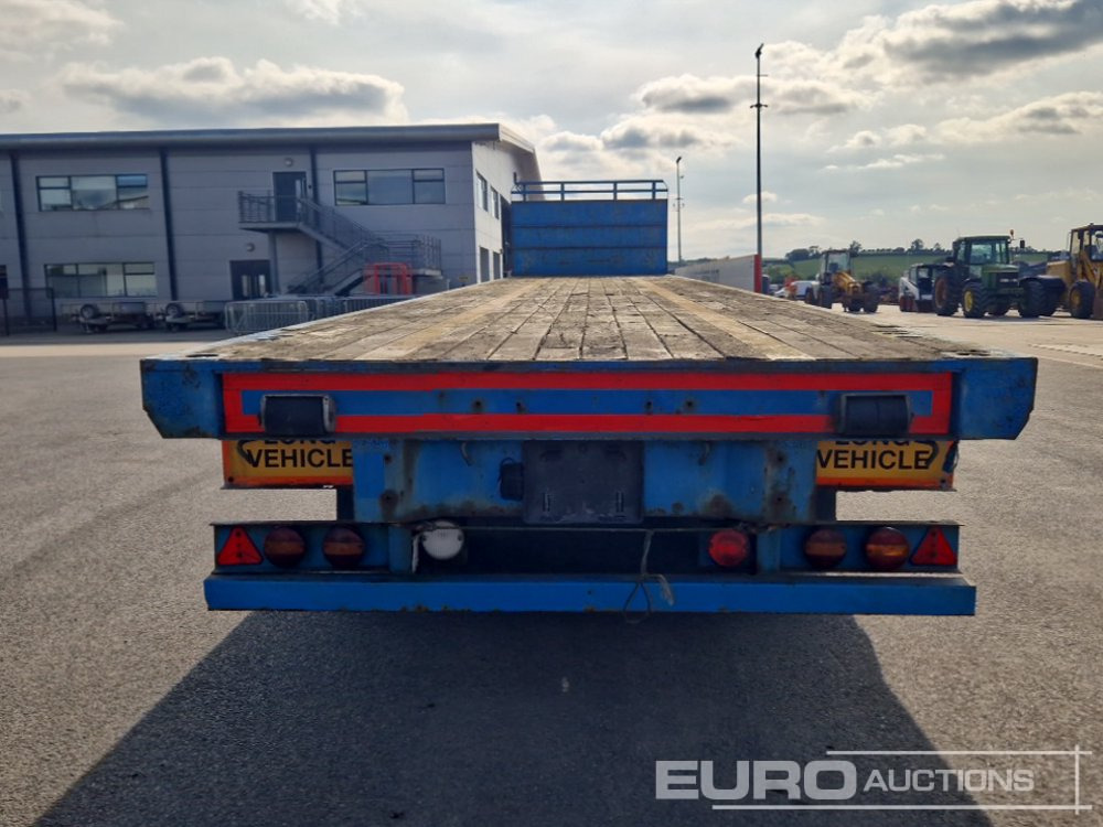 SDC Tri Axle Flat Bed Trailer, BPW Axles - Dropside/ Flatbed semi-trailer: picture 3 SDC Tri Axle Flat Bed Trailer, BPW Axles - Dropside/ Flatbed semi-trailer: picture 3