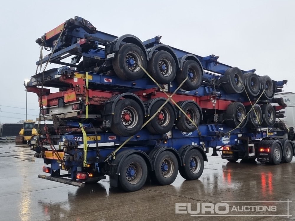 SDC Tri Axle Skeletal Tailer (5 of) - Chassis semi-trailer: picture 5 SDC Tri Axle Skeletal Tailer (5 of) - Chassis semi-trailer: picture 5