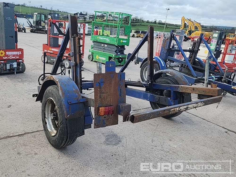 SEB CD-70 Single Axle Cable Trailer - Plant trailer: picture 2 SEB CD-70 Single Axle Cable Trailer - Plant trailer: picture 2