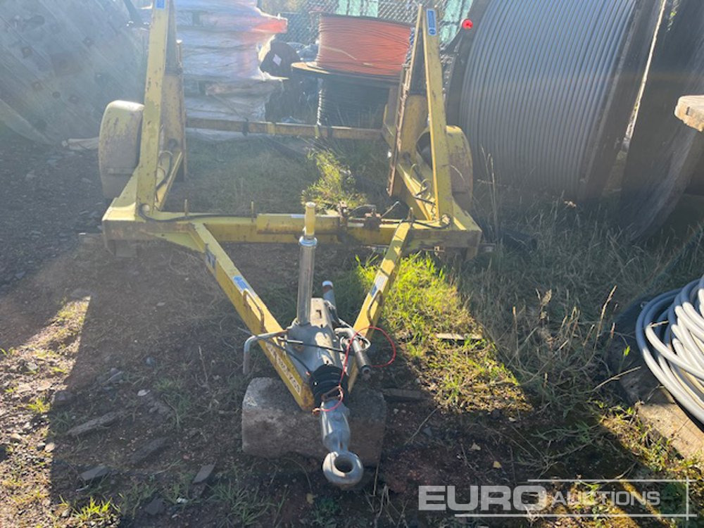 Seb International Single Axle Cable Drum Trailer - Plant trailer: picture 2 Seb International Single Axle Cable Drum Trailer - Plant trailer: picture 2