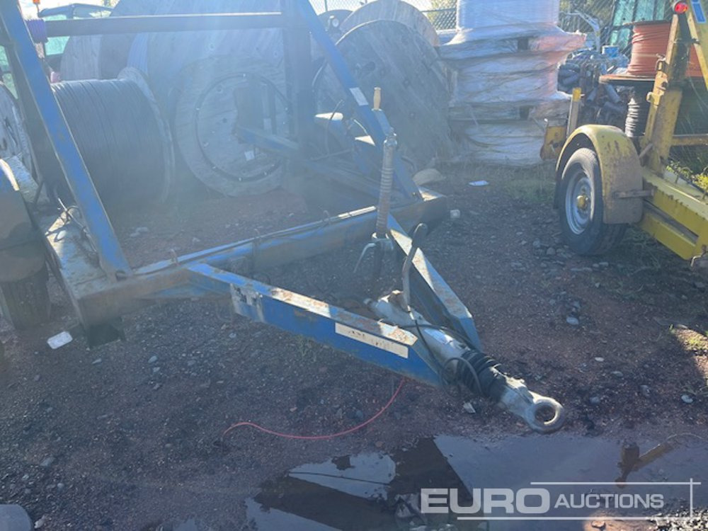 Seb International Single axle Cable Drum Trailer - Plant trailer: picture 2 Seb International Single axle Cable Drum Trailer - Plant trailer: picture 2