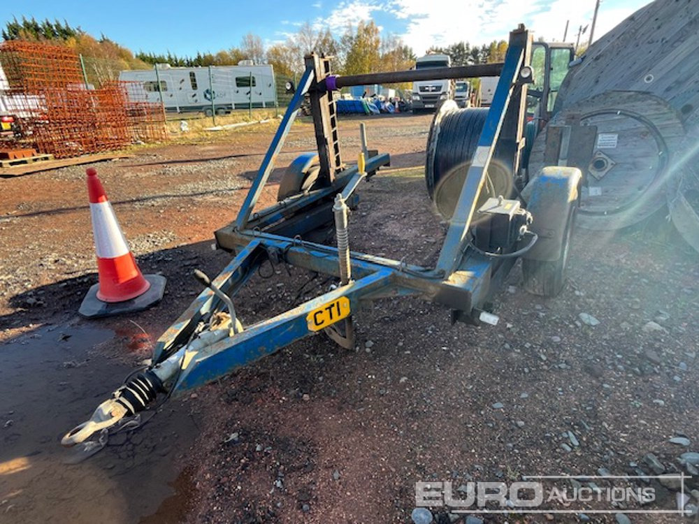 Seb International Single axle Cable Drum Trailer - Plant trailer: picture 1 Seb International Single axle Cable Drum Trailer - Plant trailer: picture 1