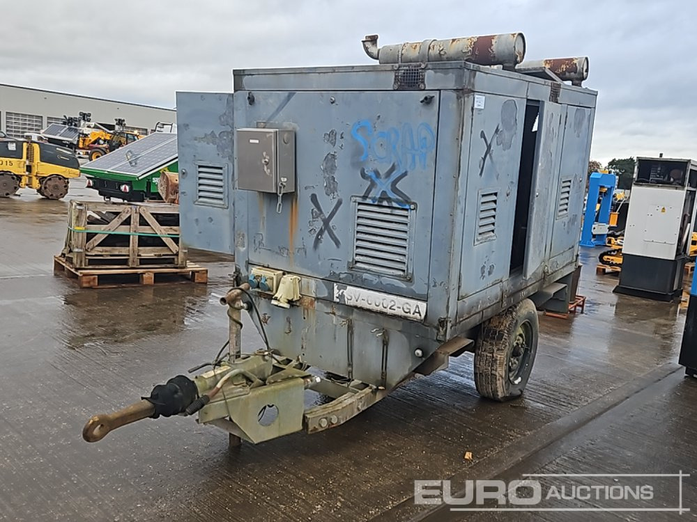 Single Axle 240Volt Generator, 2 Cylinder Engine - Generator set: picture 1 Single Axle 240Volt Generator, 2 Cylinder Engine - Generator set: picture 1