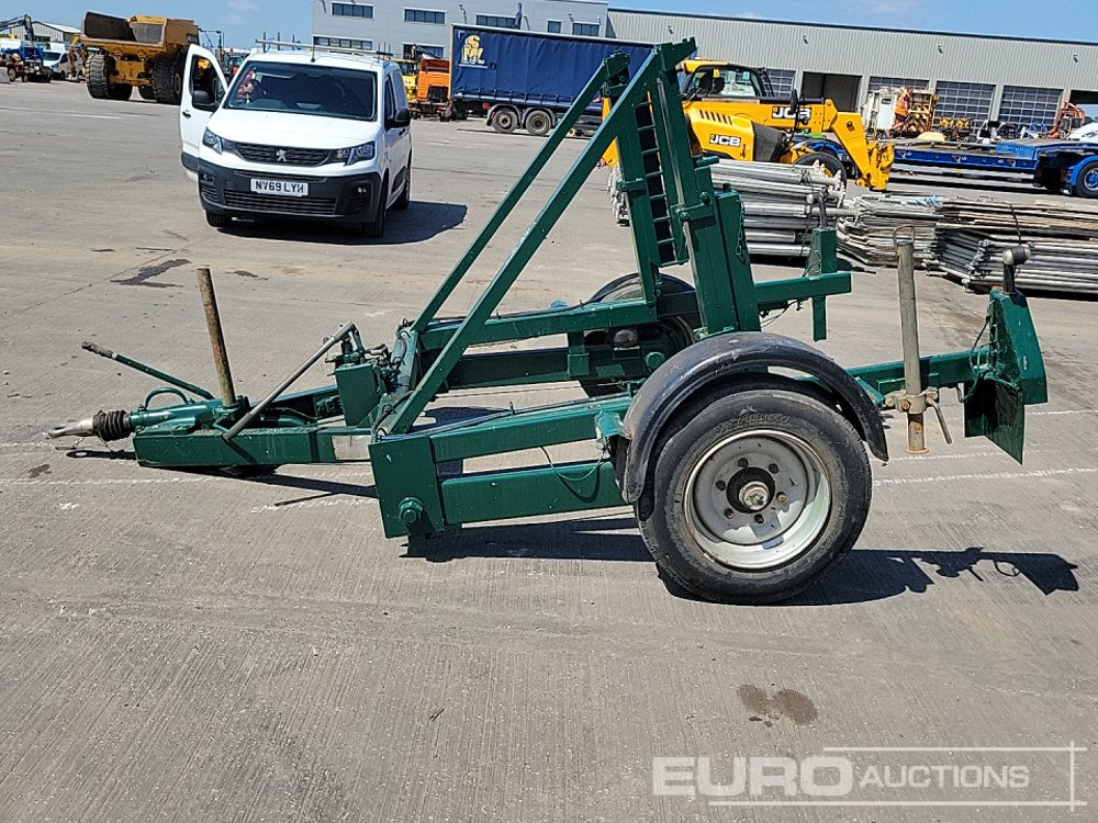 Single Axle Cable Drum Trailer - Plant trailer: picture 2 Single Axle Cable Drum Trailer - Plant trailer: picture 2