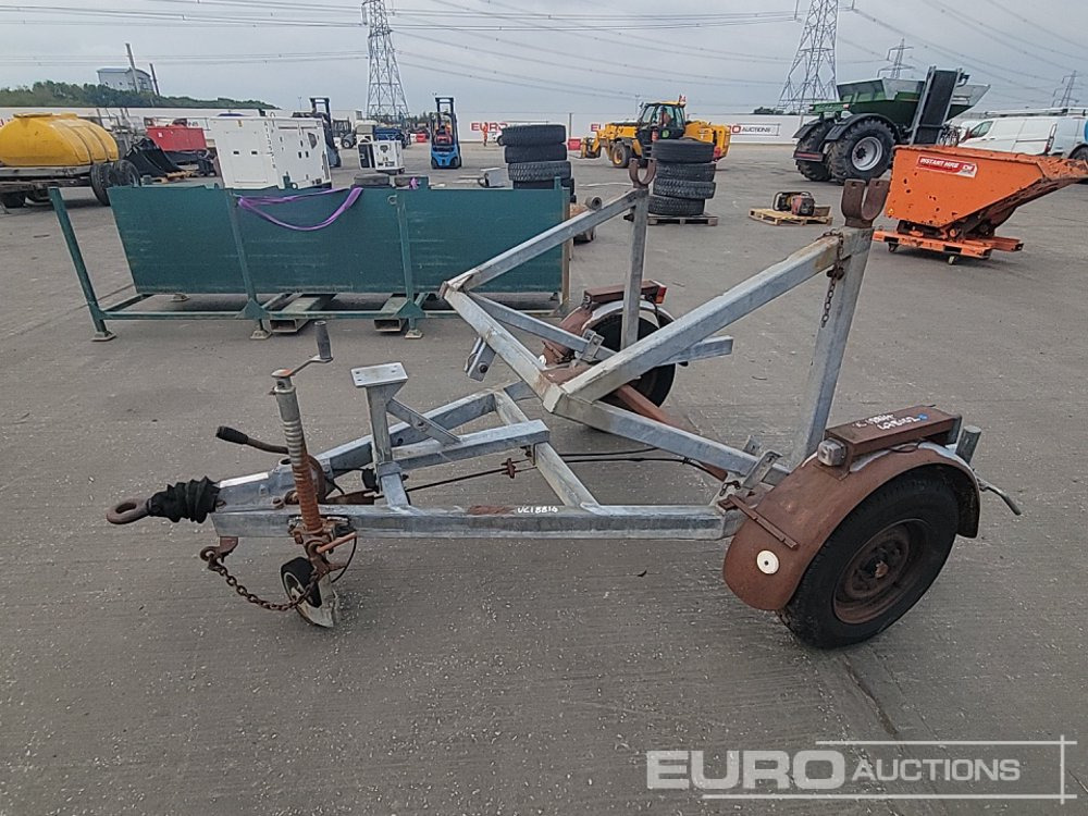 Single Axle Cable Reel Trailer - Plant trailer: picture 2 Single Axle Cable Reel Trailer - Plant trailer: picture 2