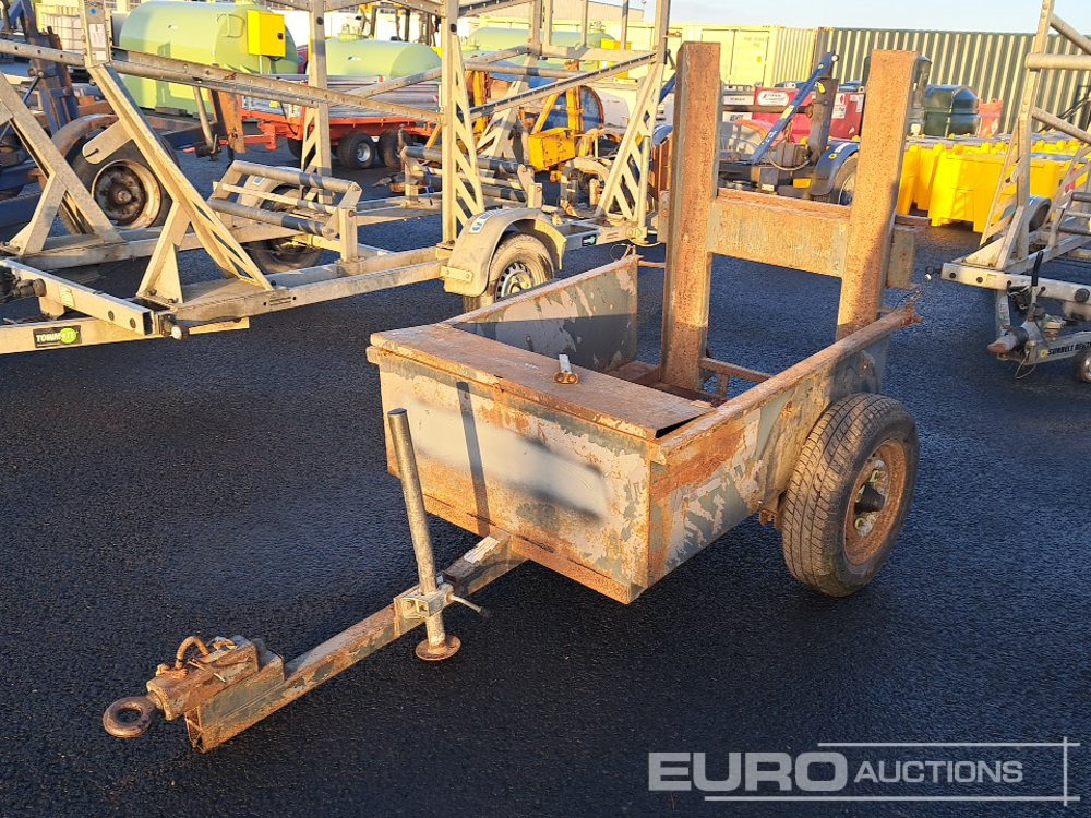 Single Axle Trailer to suit Pedestrian Roller - Plant trailer: picture 1 Single Axle Trailer to suit Pedestrian Roller - Plant trailer: picture 1