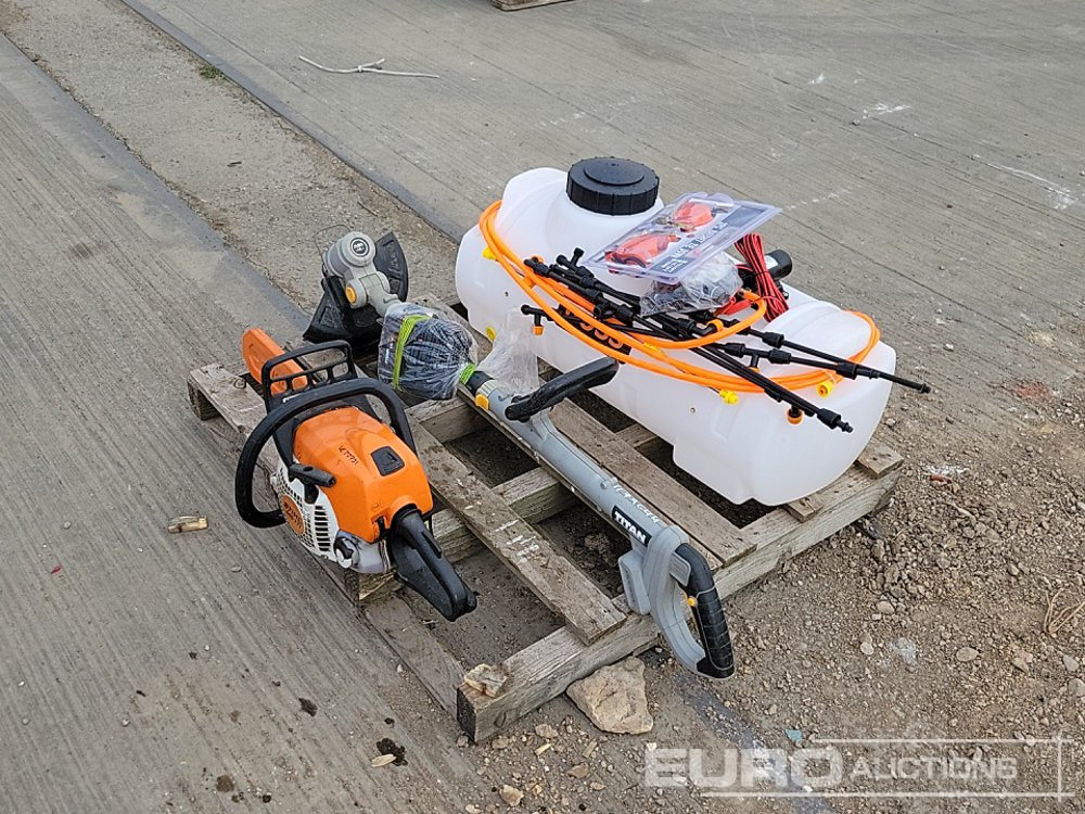Stihl MS171 Petrol Chainsaw, Boss Sprayer, Titin Battery Strimmer - Construction equipment: picture 3 Stihl MS171 Petrol Chainsaw, Boss Sprayer, Titin Battery Strimmer - Construction equipment: picture 3