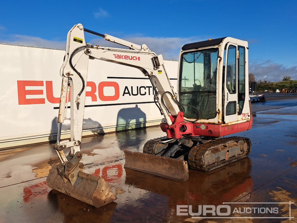 Takeuchi TB125 - Mini excavator: picture 1 Takeuchi TB125 - Mini excavator: picture 1