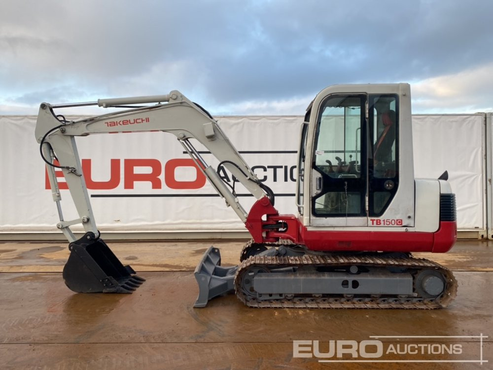 Takeuchi TB150 - Mini excavator: picture 2 Takeuchi TB150 - Mini excavator: picture 2