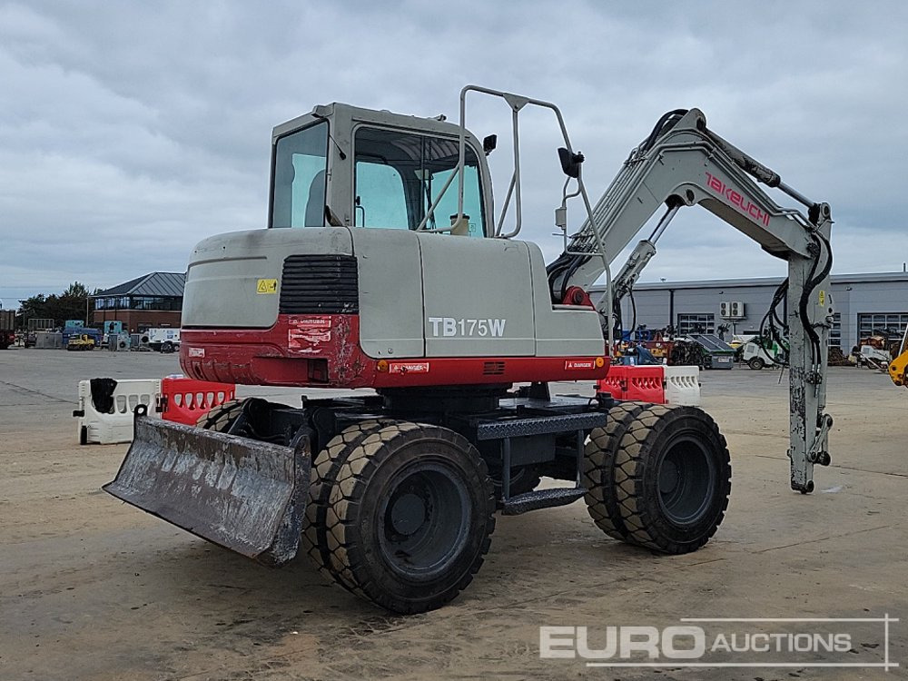 Takeuchi TB175W - Wheel excavator: picture 5 Takeuchi TB175W - Wheel excavator: picture 5