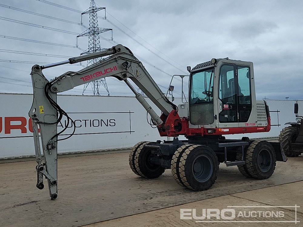 Takeuchi TB175W - Wheel excavator: picture 1 Takeuchi TB175W - Wheel excavator: picture 1