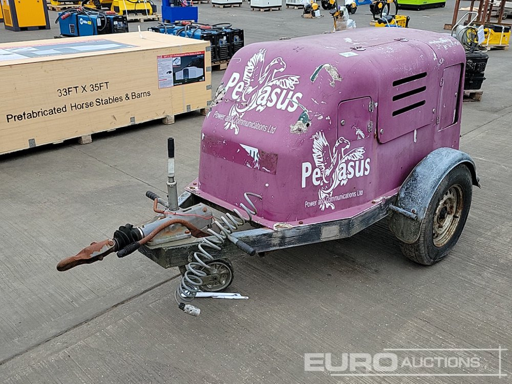 Thompson 2.6 Ton Capstan Single Axle Winch, Lister Petter Engine - Winch: picture 1 Thompson 2.6 Ton Capstan Single Axle Winch, Lister Petter Engine - Winch: picture 1