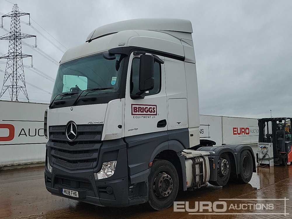 2018 Mercedes Actros 2548 - Tractor unit: picture 1 2018 Mercedes Actros 2548 - Tractor unit: picture 1