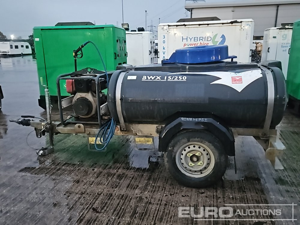 Trailer Engineering Single Axle Plastic Water Bowser, Belle Pressure Washer, Yanmar Engine - Pressure washer: picture 2 Trailer Engineering Single Axle Plastic Water Bowser, Belle Pressure Washer, Yanmar Engine - Pressure washer: picture 2
