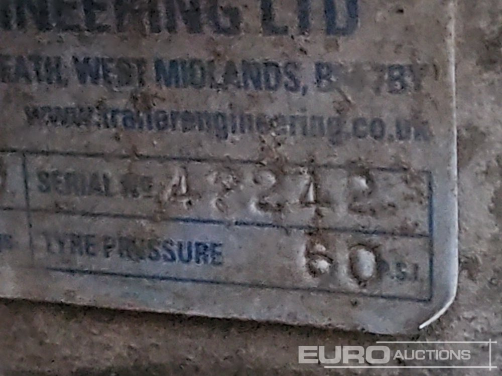 Pressure washer Trailer Engineering Single Axle Plastic Water Bowser, Belle Pressure Washer, Yanmar Engine: picture 18 Pressure washer Trailer Engineering Single Axle Plastic Water Bowser, Belle Pressure Washer, Yanmar Engine: picture 18