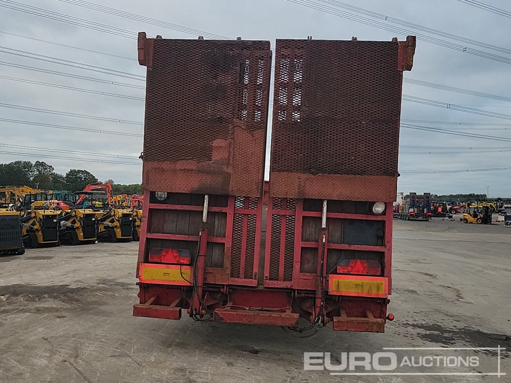 Tri Axle Low Loader Trailer, Winch, Hydraulic Ramp - Low loader semi-trailer: picture 4 Tri Axle Low Loader Trailer, Winch, Hydraulic Ramp - Low loader semi-trailer: picture 4