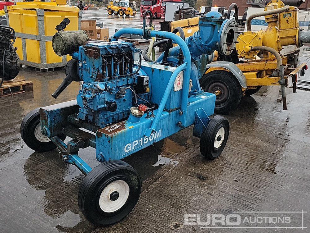 Twin Axle 6" Water Pump, Lister Engine - Water pump: picture 1 Twin Axle 6" Water Pump, Lister Engine - Water pump: picture 1