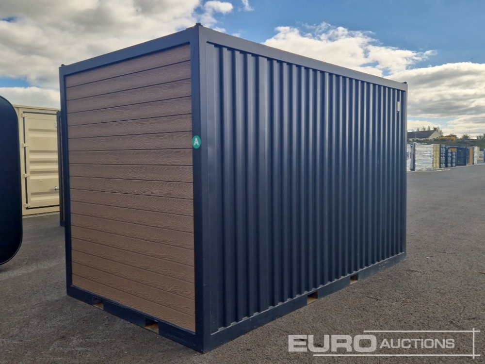 Unused 13' Office, 240v Electrics, Wooden Floor, Wall Pannelling, Exterior Composite Panelling - Shipping container: picture 3 Unused 13' Office, 240v Electrics, Wooden Floor, Wall Pannelling, Exterior Composite Panelling - Shipping container: picture 3