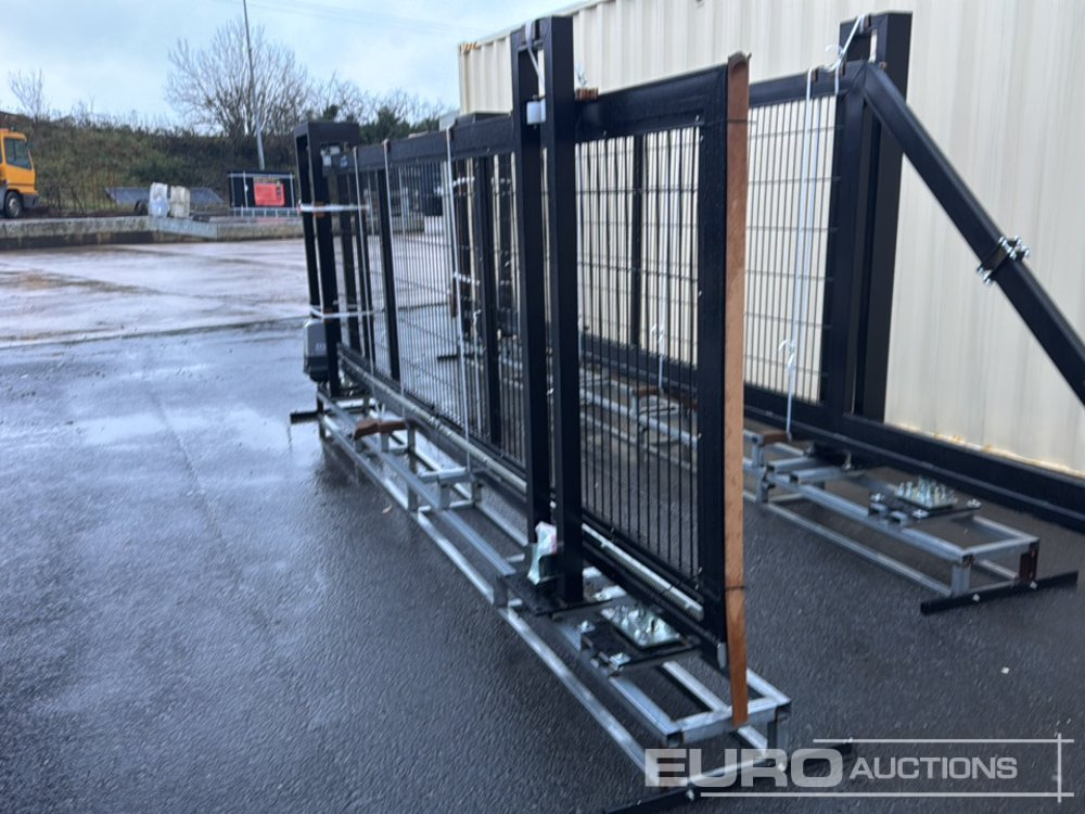 Unused 14’ Cantilever Mesh Gate, Automation System, 5 Key Fobs, 2 Security Sensors - Construction equipment: picture 3 Unused 14’ Cantilever Mesh Gate, Automation System, 5 Key Fobs, 2 Security Sensors - Construction equipment: picture 3