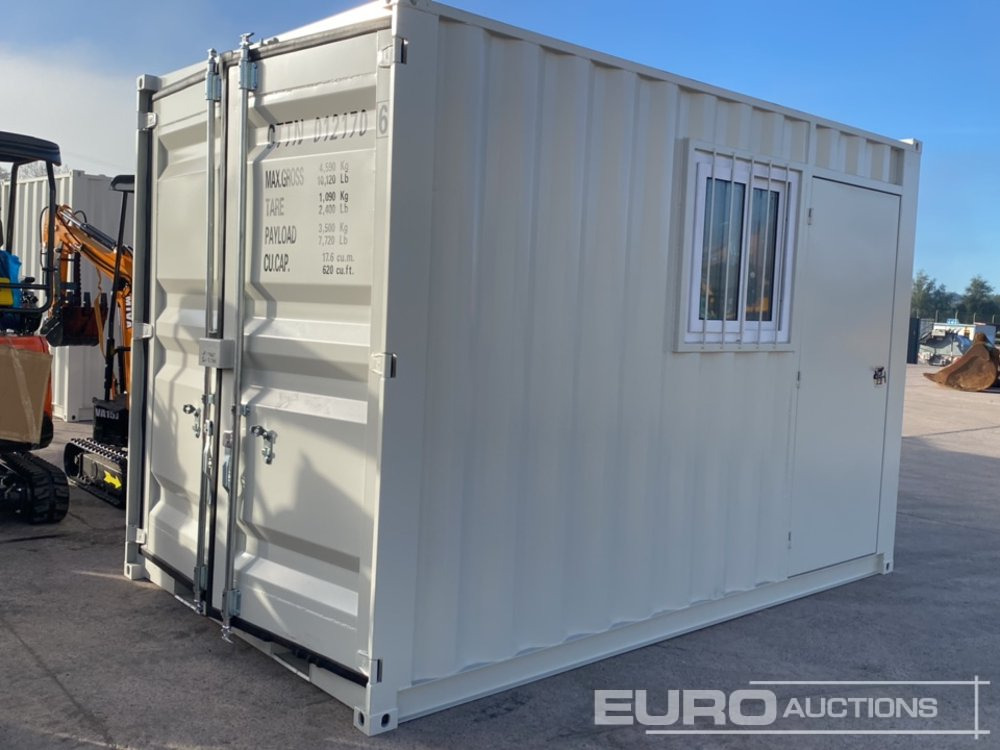 Unused 2025 12' Container, Side Door, Side Window - Shipping container: picture 1 Unused 2025 12' Container, Side Door, Side Window - Shipping container: picture 1