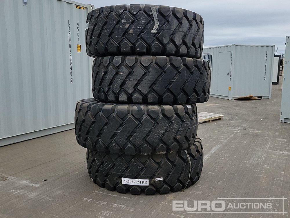 Unused 2025 23.5-25 Tyre (4 of) - Tire: picture 1 Unused 2025 23.5-25 Tyre (4 of) - Tire: picture 1