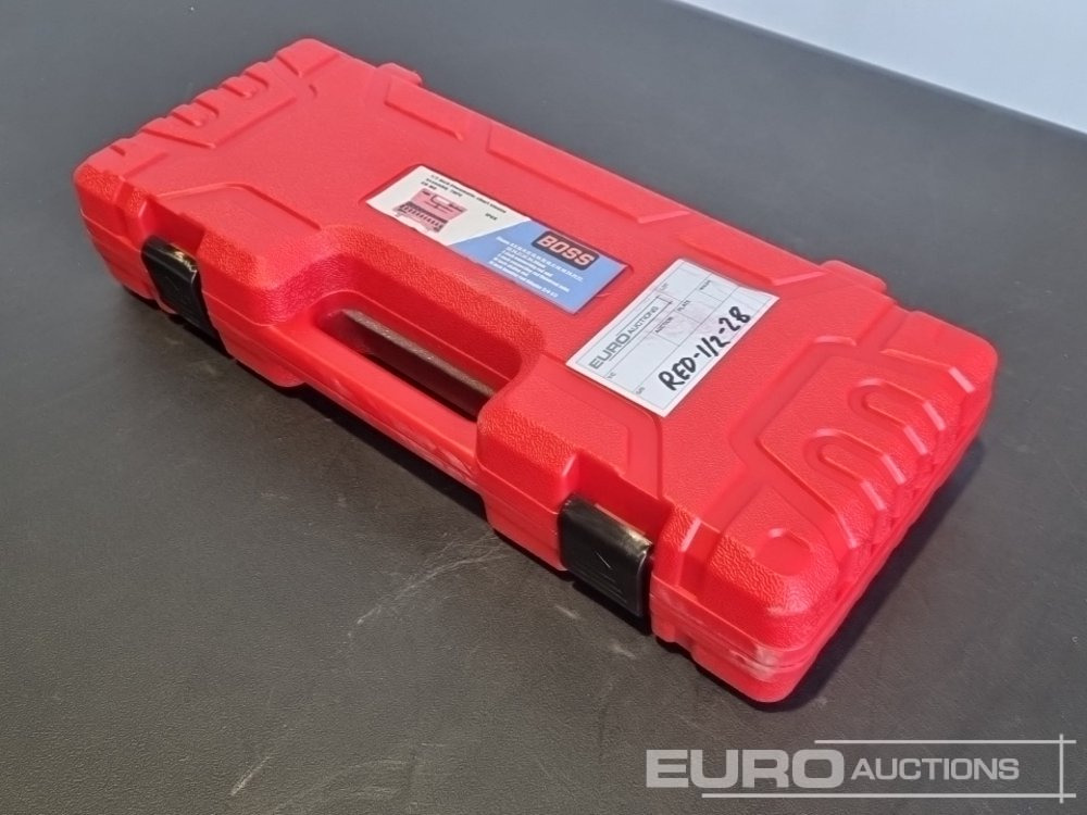 Unused 2025 Boss 1/2" 28pc Pneumatic Short Sleeve Socket Set, 3" Connecting Rod, 5" Connecting Rod Universal Joint, 10" Sliding Rod, 10" Bending Rod Adapter 3/4"-1/2" - Garage equipment: picture 3 Unused 2025 Boss 1/2" 28pc Pneumatic Short Sleeve Socket Set, 3" Connecting Rod, 5" Connecting Rod Universal Joint, 10" Sliding Rod, 10" Bending Rod Adapter 3/4"-1/2" - Garage equipment: picture 3