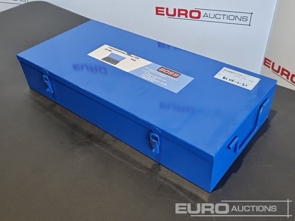 Unused 2025 Boss 1" 21pc Pneumatic Socket Set, 8" Impact Extension Bar, Universal Joint, Quick Release Ratchet Handle, 20" T-sliding Bar - Garage equipment: picture 3 Unused 2025 Boss 1" 21pc Pneumatic Socket Set, 8" Impact Extension Bar, Universal Joint, Quick Release Ratchet Handle, 20" T-sliding Bar - Garage equipment: picture 3