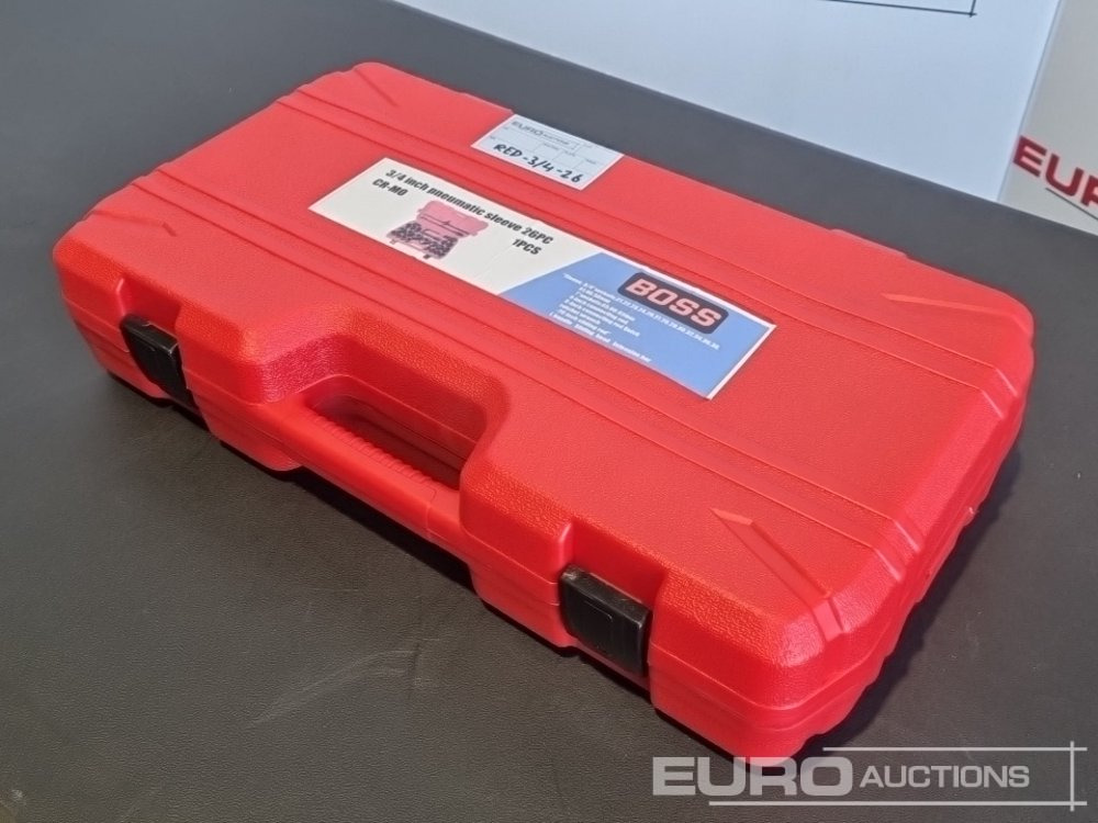 Unused 2025 Boss 3/4" 26pc Heavy Duty Pneumatic Socket Set, 4" Connecting Rod, 8" Connecting Rod Quick Ratchet Wrench, 20" Sliding Road, L Handle Sliding Head Extension Bar - Garage equipment: picture 3 Unused 2025 Boss 3/4" 26pc Heavy Duty Pneumatic Socket Set, 4" Connecting Rod, 8" Connecting Rod Quick Ratchet Wrench, 20" Sliding Road, L Handle Sliding Head Extension Bar - Garage equipment: picture 3