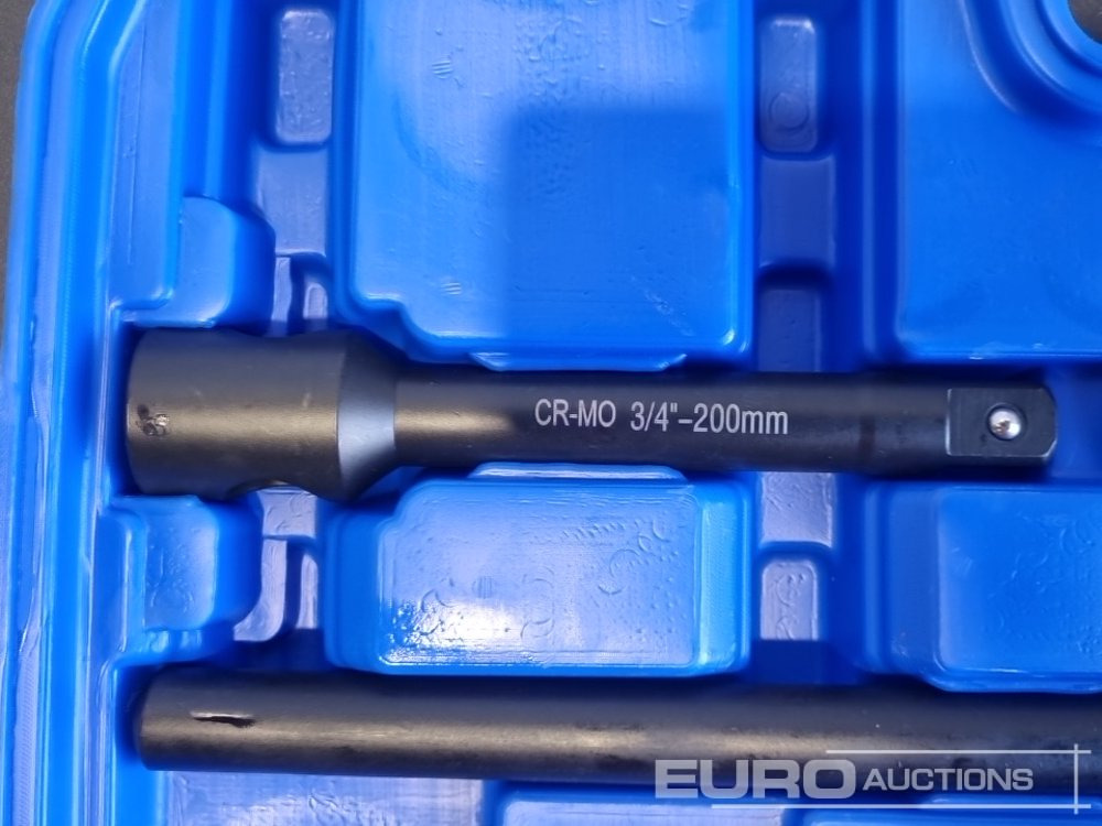 Unused 2025 Boss 3/4" 30pc Heavy Duty Pneumatic Socket Set, 4" Connecting Rod, 8" Connecting Rod, Ratchet Wrench, 20" Sliding Rod, 18" Bending Rod Universal Coupling, Adapter1-3/4" - Garage equipment: picture 5 Unused 2025 Boss 3/4" 30pc Heavy Duty Pneumatic Socket Set, 4" Connecting Rod, 8" Connecting Rod, Ratchet Wrench, 20" Sliding Rod, 18" Bending Rod Universal Coupling, Adapter1-3/4" - Garage equipment: picture 5