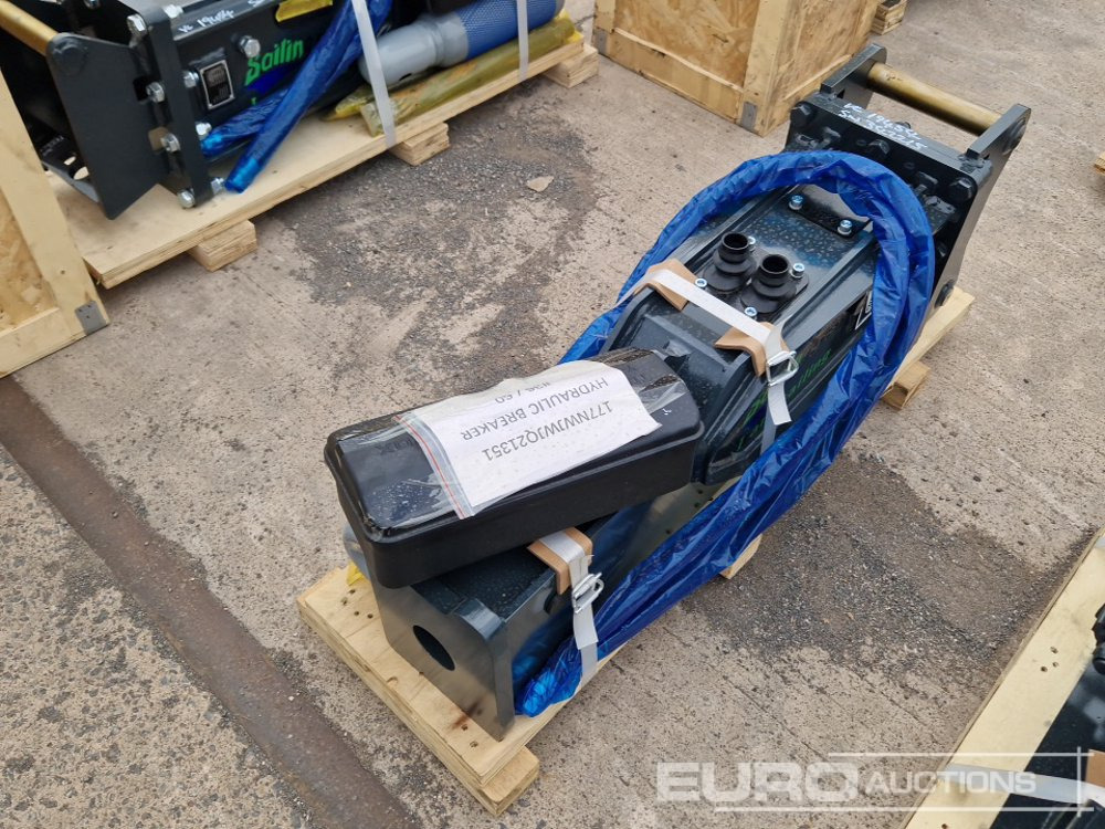 Unused 2025 Sailing 53 Hydraulic Breaker 40mm Pin to suit Mini Excavator - Hydraulic hammer: picture 1 Unused 2025 Sailing 53 Hydraulic Breaker 40mm Pin to suit Mini Excavator - Hydraulic hammer: picture 1