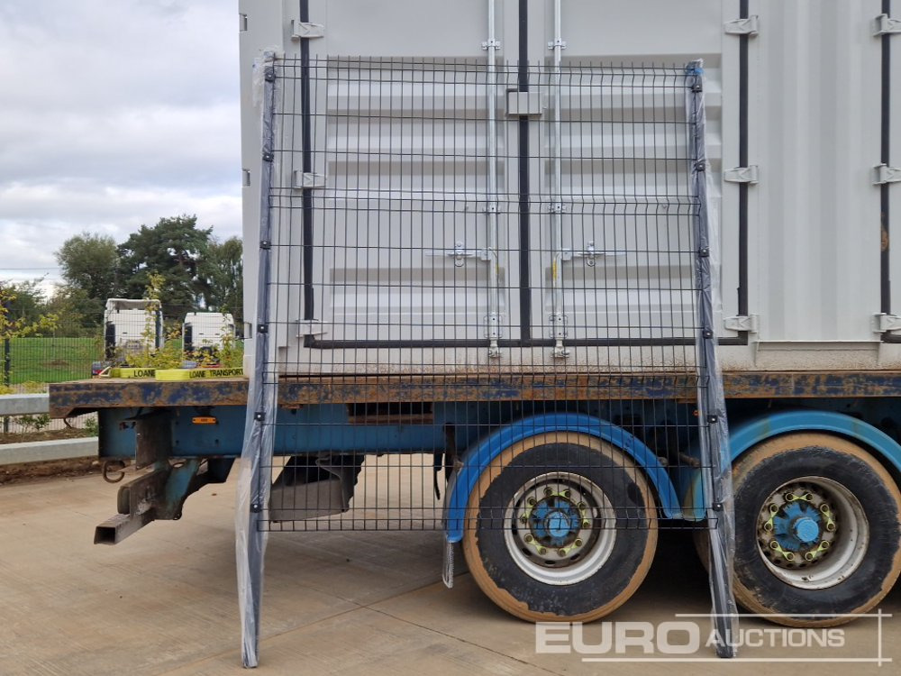 Construction equipment Unused Galvanised & Powder Coated Heavy Duty (5mm) Wire Mesh Fencing, 25 x H2.4m x W2.2m Panels, 26 x 60mm x 60mm x3m Posts, with Fittings (Black): picture 20