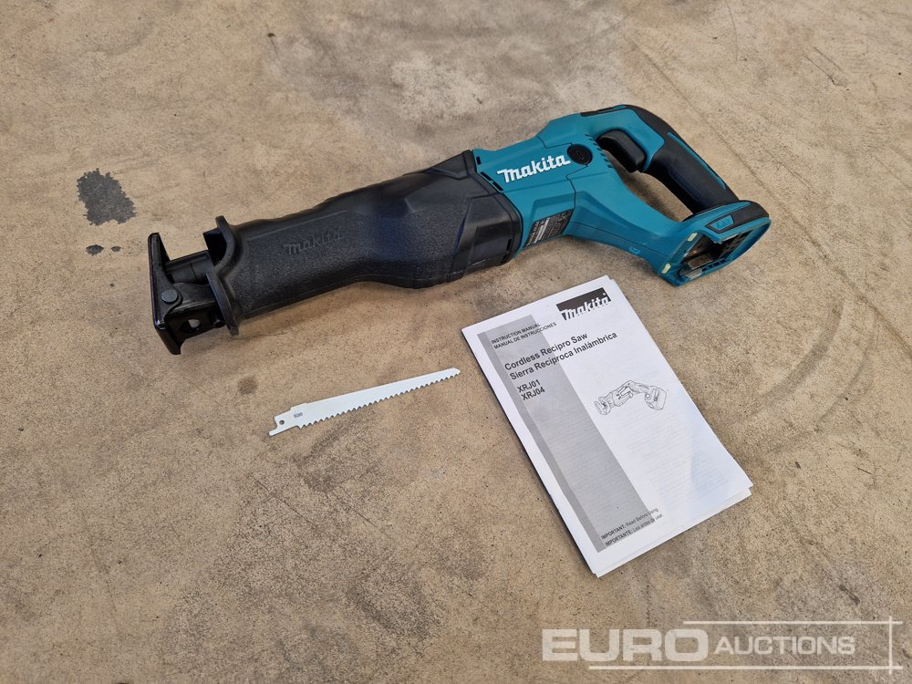 Unused Makita XRJ04 18v XLT Recip Saw (Body Only) - Construction equipment: picture 1 Unused Makita XRJ04 18v XLT Recip Saw (Body Only) - Construction equipment: picture 1