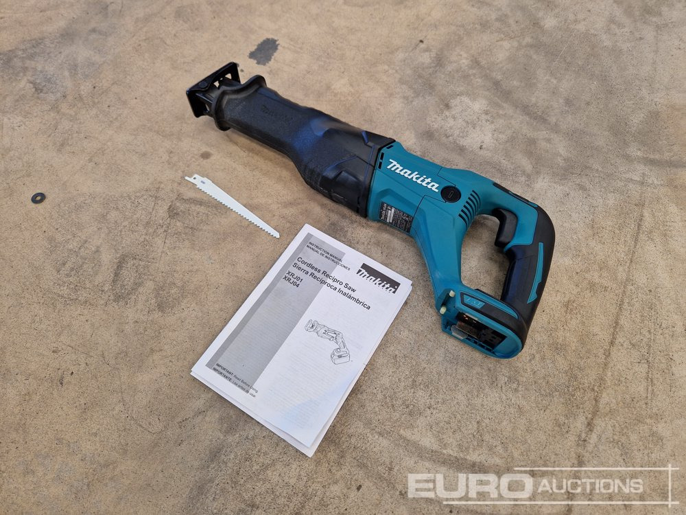 Unused Makita XRJ04 18v XLT Recip Saw (Body Only) - Construction equipment: picture 3 Unused Makita XRJ04 18v XLT Recip Saw (Body Only) - Construction equipment: picture 3