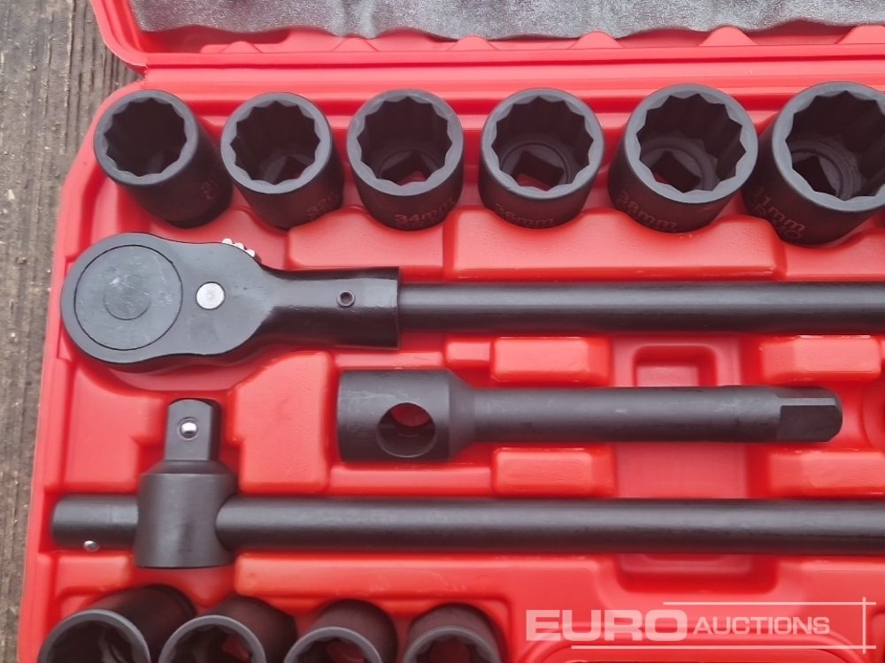 Garage equipment Unused Solid X Impact 3/4" Drive 21 Piece 12 Corner Socket Set: picture 8