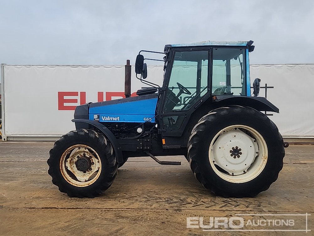 Valmet 665-4 - Farm tractor: picture 2 Valmet 665-4 - Farm tractor: picture 2