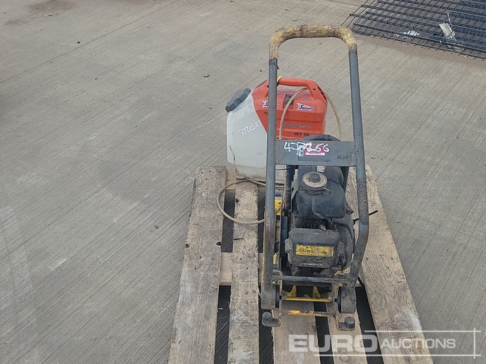 Wacker Neuson Diesel Compaction Plate (Spares), Husqvarna Battery Powered Water Tank - Asphalt machine: picture 4 Wacker Neuson Diesel Compaction Plate (Spares), Husqvarna Battery Powered Water Tank - Asphalt machine: picture 4