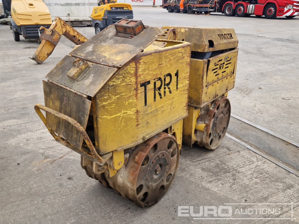 Wacker Remote Controlled Double Drum Vibrating Padfoot Trench Roller (Spares) - Asphalt machine: picture 5 Wacker Remote Controlled Double Drum Vibrating Padfoot Trench Roller (Spares) - Asphalt machine: picture 5