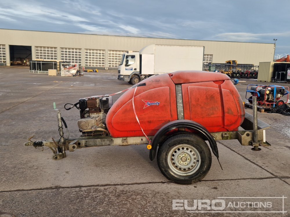 Western Single Axle Bowser, Diesel Pressure Washer, Yanmar Engine, Hose, Lance - Pressure washer: picture 2 Western Single Axle Bowser, Diesel Pressure Washer, Yanmar Engine, Hose, Lance - Pressure washer: picture 2