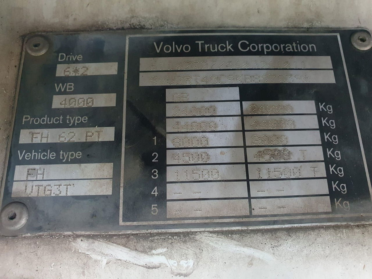 Volvo FH 540 - Tractor unit: picture 5 Volvo FH 540 - Tractor unit: picture 5