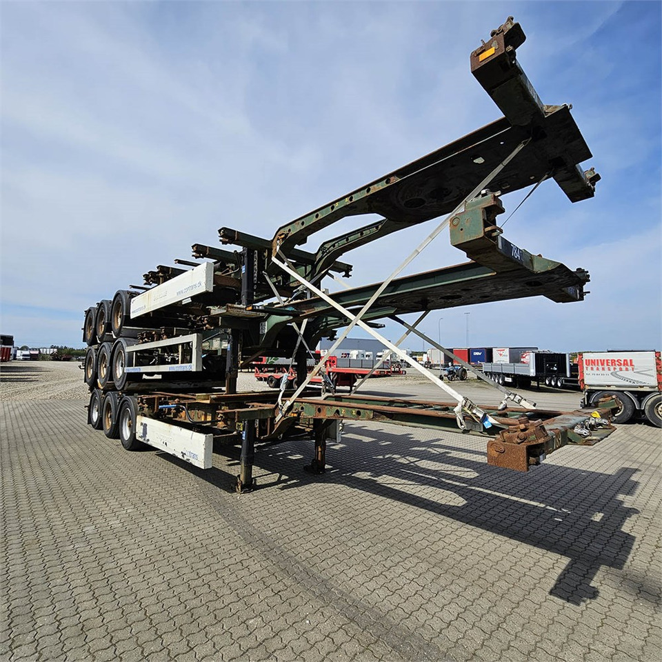 Krone 3 styk - Container transporter/ Swap body semi-trailer: picture 2 Krone 3 styk - Container transporter/ Swap body semi-trailer: picture 2