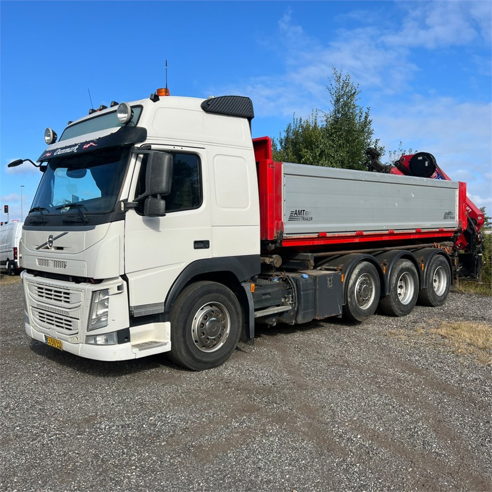 Volvo FM 8x4 500 - Dropside/ Flatbed truck, Crane truck: picture 1 Volvo FM 8x4 500 - Dropside/ Flatbed truck, Crane truck: picture 1