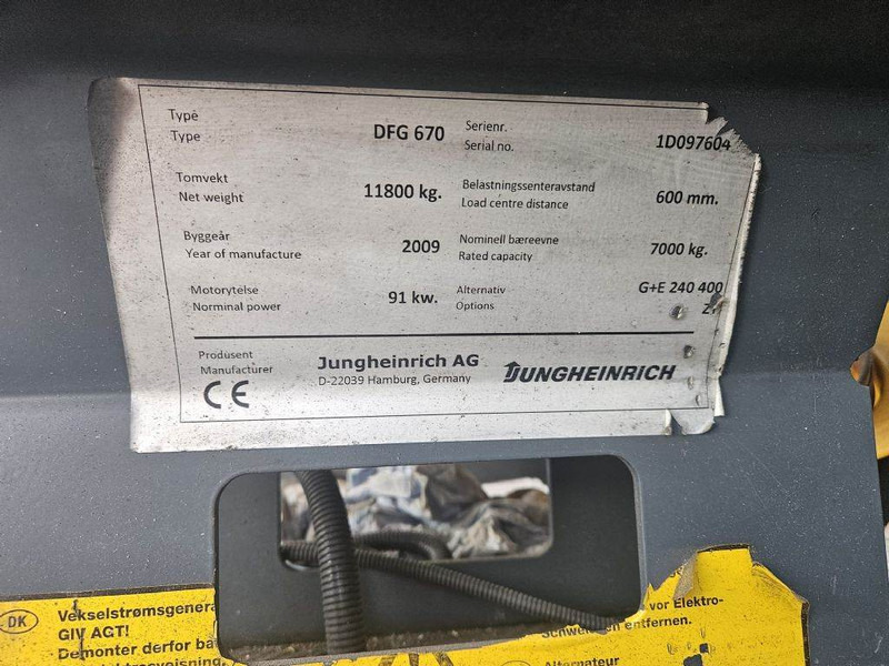 Jungheinrich DFG670 - Diesel forklift: picture 5 Jungheinrich DFG670 - Diesel forklift: picture 5