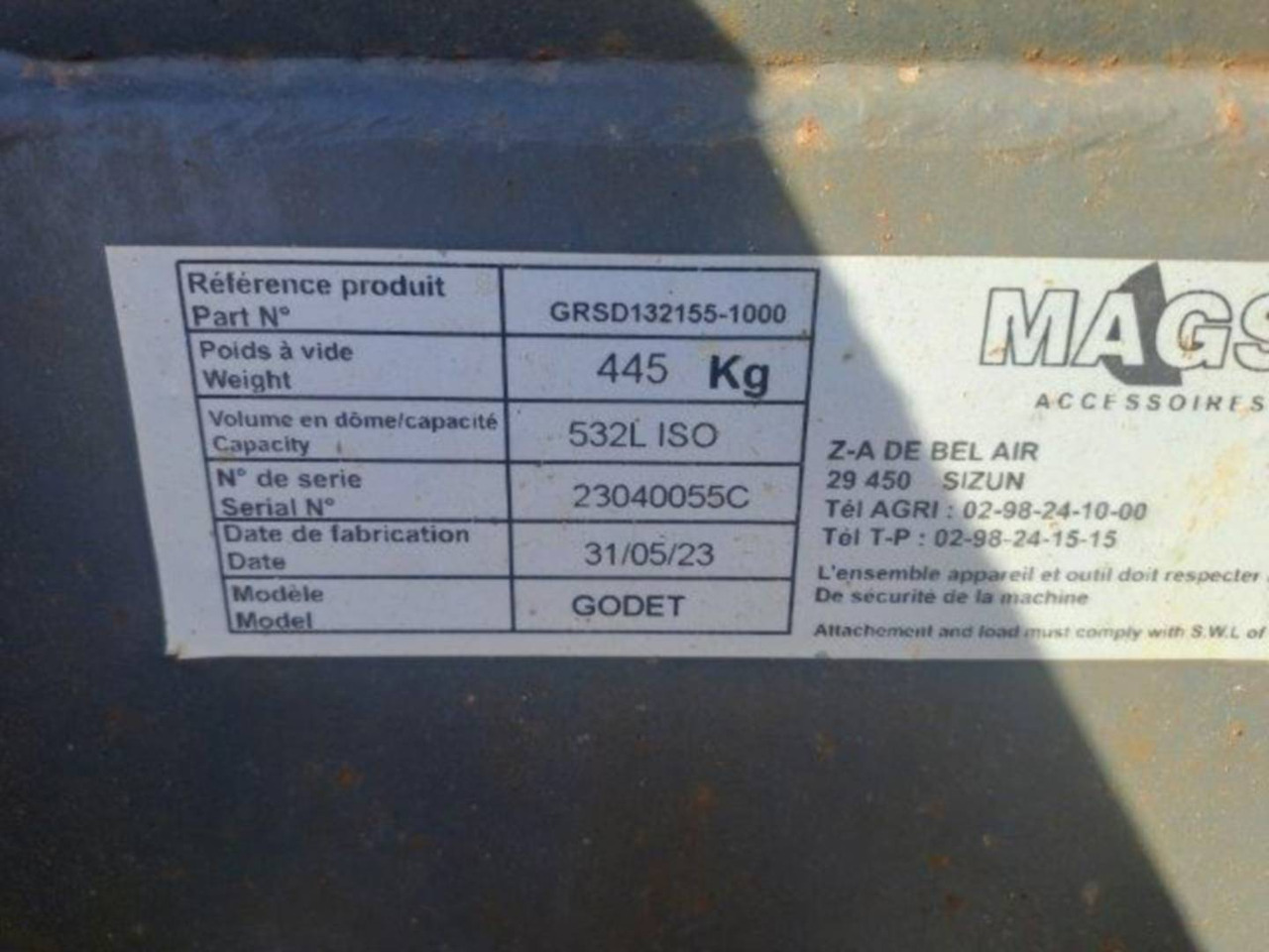 Wheel excavator LIEBHERR A913: picture 19