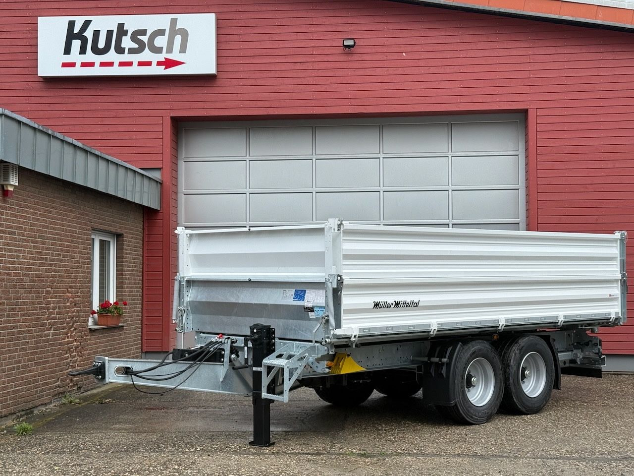 Müller-Mitteltal KA-TA-R 11,9, doppelte Bordwände/ Aufsatz - Tipper trailer: picture 1 Müller-Mitteltal KA-TA-R 11,9, doppelte Bordwände/ Aufsatz - Tipper trailer: picture 1