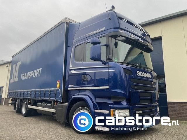 Scania R450 LB6X2MLB Euro 6 - Bouwjaar 2016 - Topline - Doorlaad-volume combi+ Wecon Middenas aanhangwagen - Good condition - Curtainsider truck: picture 3 Scania R450 LB6X2MLB Euro 6 - Bouwjaar 2016 - Topline - Doorlaad-volume combi+ Wecon Middenas aanhangwagen - Good condition - Curtainsider truck: picture 3