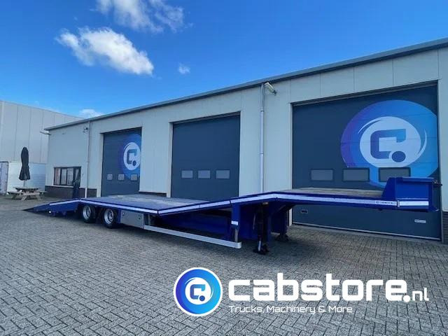 TURBO'S HOET SC22AA 2-assige oprij trailer Machine transporter - Uitschuif ramp !! - Year 2017 - Good condition - - Autotransporter semi-trailer: picture 5 TURBO'S HOET SC22AA 2-assige oprij trailer Machine transporter - Uitschuif ramp !! - Year 2017 - Good condition - - Autotransporter semi-trailer: picture 5